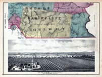 Map 012, Rhoads, San Filipe, Gilro, Rancho San Luis Gonzaga, Santa Clara County 1876